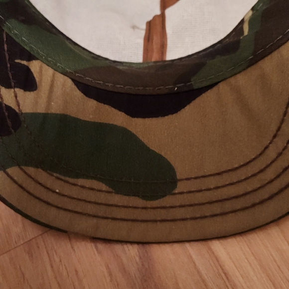 Camouflage Camo Baseball Mesh Snapback Trucker Cap - Picture 9 of 9